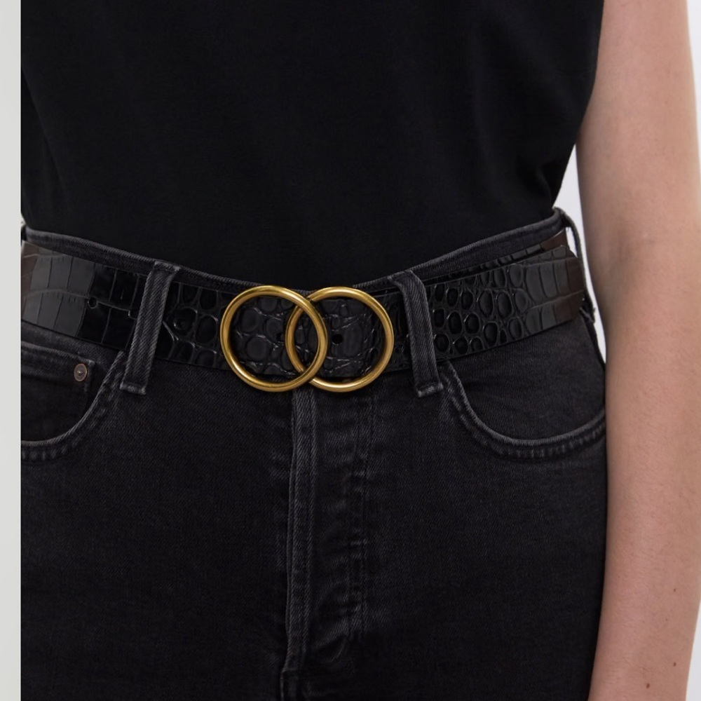 ARITZIA AUXILIARY DOUBLE RING BELT